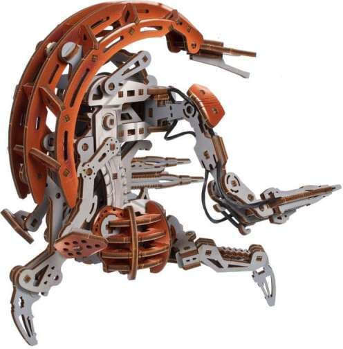 Star Wars Droideka Holz-Modellbausatz