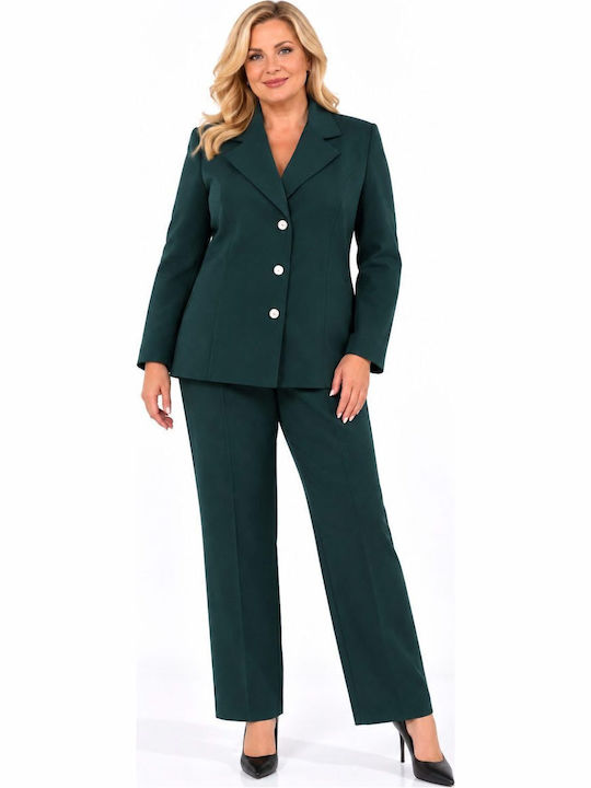 Costum Damă Verde Închis