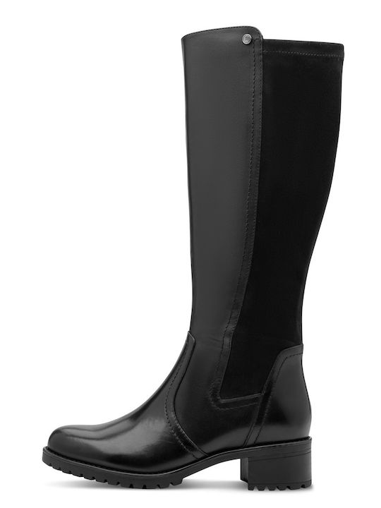 Leather Women's Riding Boots Black