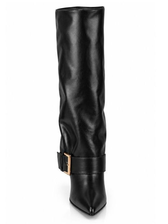 Women's Boots with High Heel Black