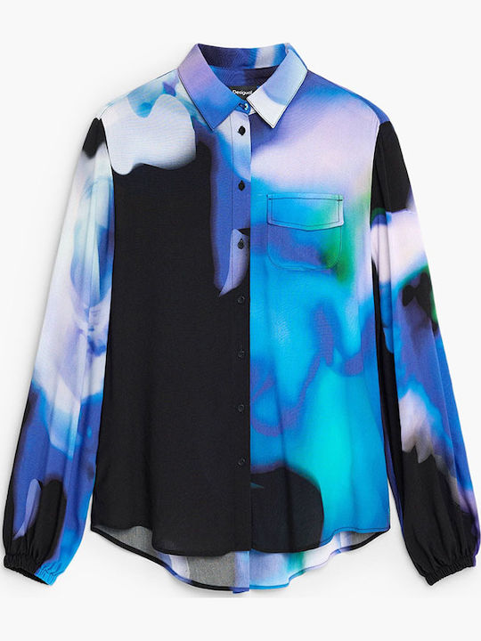 Long Sleeve Women's Shirt Ultra Blue