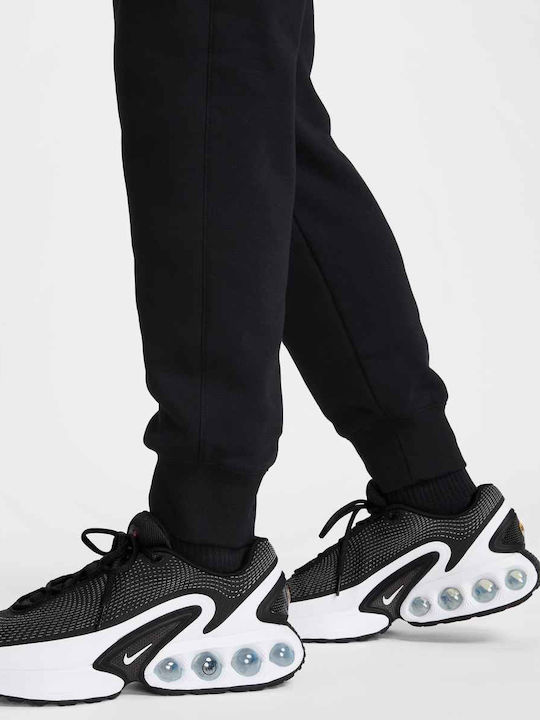 Sportswear Club Cargo Sweatpants with Elastic Cuffs Black