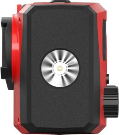 Joc A320 Retro Portable Solar Radio with USB Red