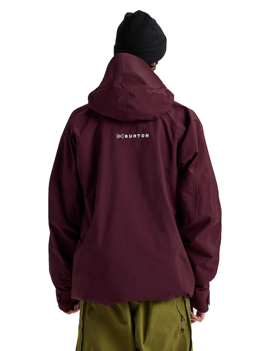 Burton Swash 307571-FAK Мъжко Ски и Сноуборд Яке Gore-Tex Бордо