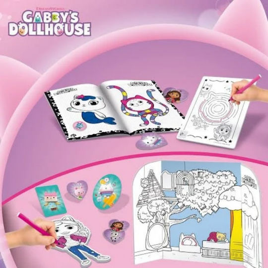 Lisciani Giochi Ζωγραφική Gabby's Dollhouse Colouring And Drawing School