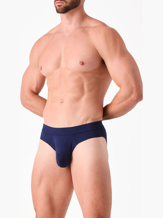 Men's Abyss Blue Printed Slip