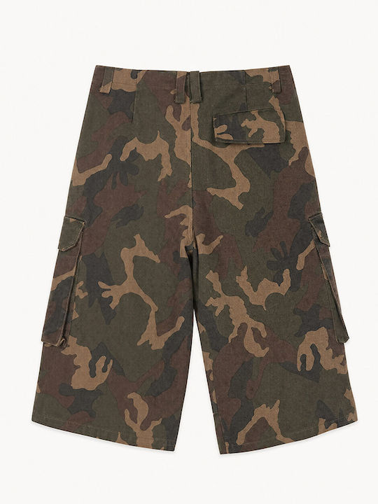 Damen Cargo-Bermuda Multicolor
