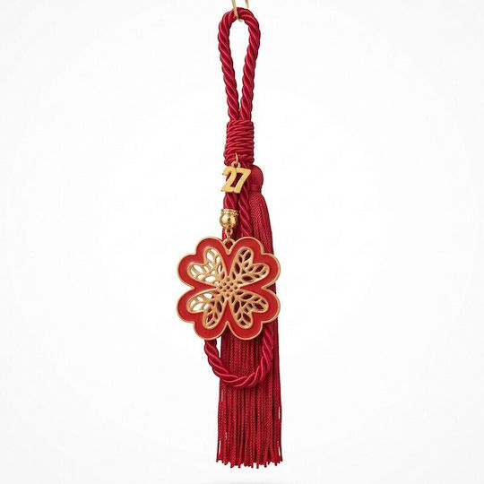 Grekas Handmade Hanging Clover Lucky Charm 25cm