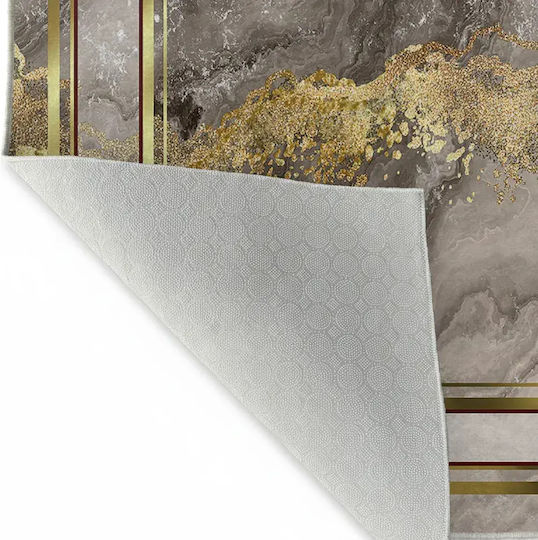 Conceptum Hypnose Conceptum Hypnose Runner Rug Grey-Gold 80x200cm