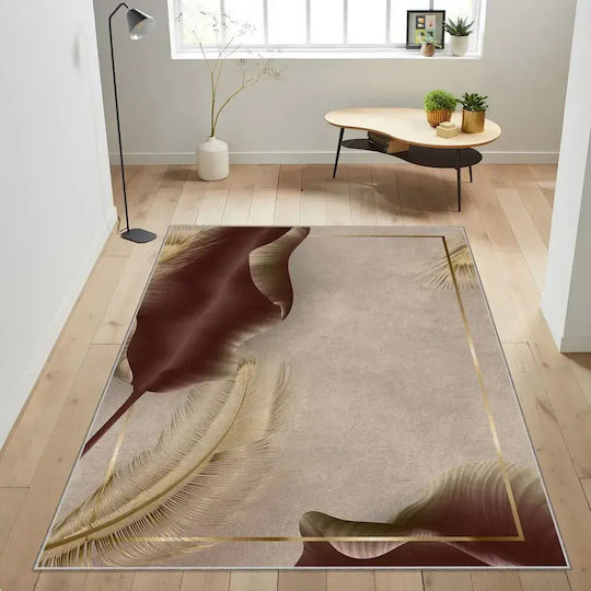 Conceptum Hypnose Hm-crp25-29 Χαλί Ορθογώνιο Beige-gold-brown 80x140cm