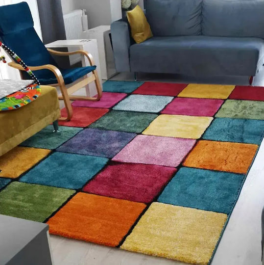 Conceptum Hypnose Renkli Χαλί Ορθογώνιο Πολύχρωμο 140x200cm