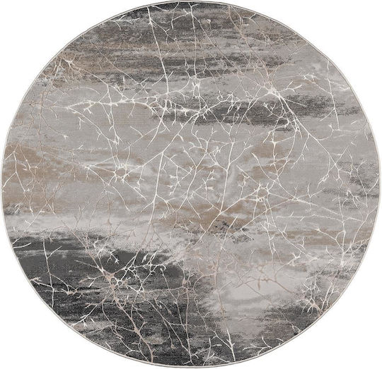 Isexan Kosmos 7856 Round Living Room Rug Kosmos Φ140cm