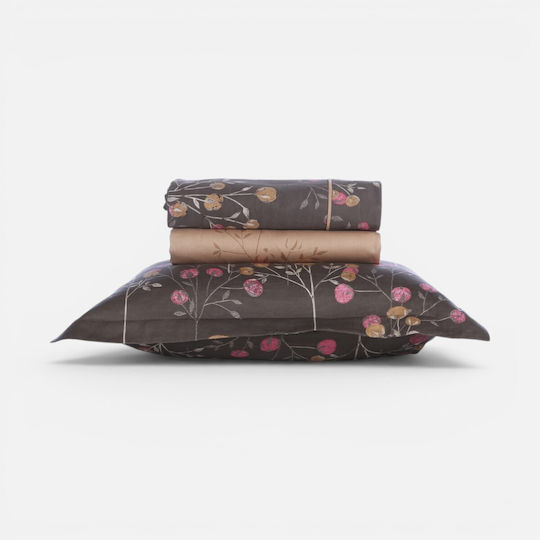 Nef-Nef Homeware Quilt with Microfiber Filling 240x230cm Audrey Grey