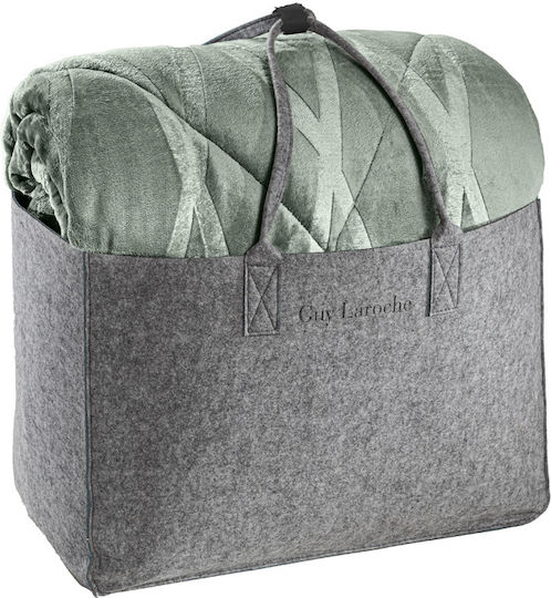 Guy Laroche Double Duvet 220x240 cm Zadic Olive 530 GSM