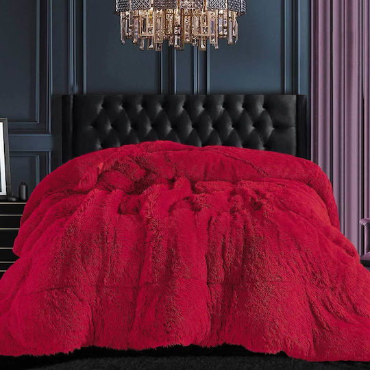 Silk Fashion Комбинирано одеяло Единичен 170x220бр Червено Silk Fashion Комбинирано одеяло Единичен 170x220бр Червено