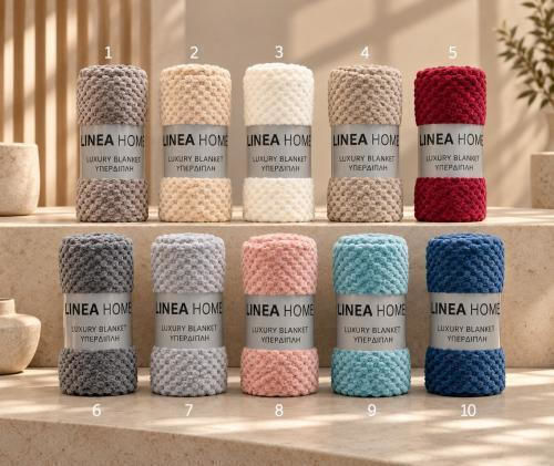 Linea Home Odeon Μονή 160x220εκ. Μπλε