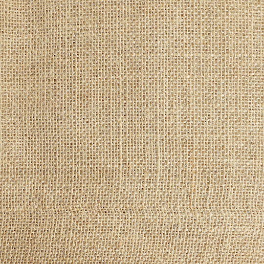 Rechteckiger Sommer Wohnzimmer Teppich aus Beiger Jute 140x140cm
