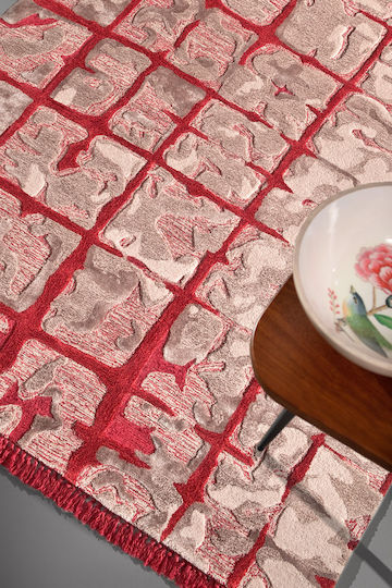 Saint Clair Harlow Handmade Rectangular Rug Red
