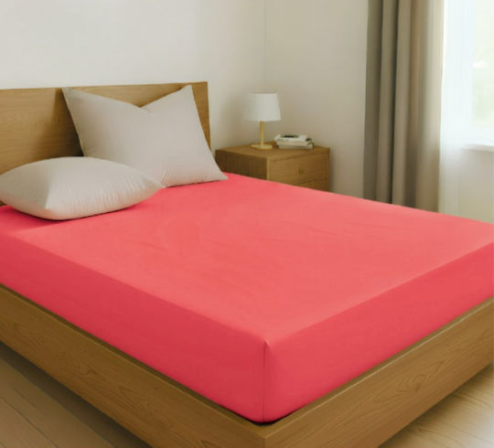 Kipper for Single Bed 100x200+32cm with Elastic Coral Kipper for Single Bed 100x200+32cm with Elastic Coral