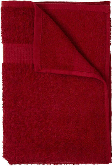 Okko Body Bath Towel 70x140cm Red Weight 400gsm