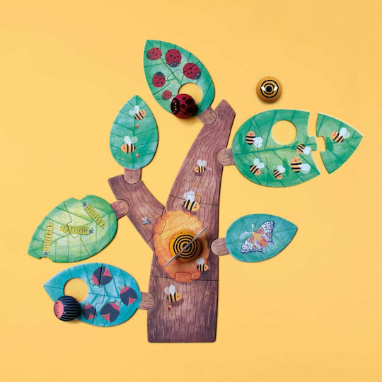 Ξύλινο Παιδικό Puzzle Bzzz 15pcs Londji