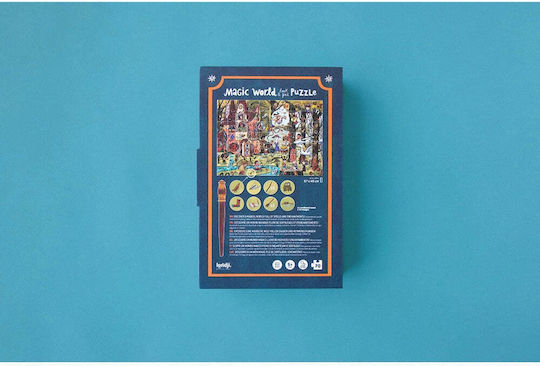 Kinderpuzzle Magic World – Look and Find 70 Teile Londji