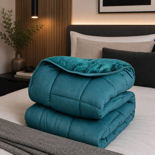 Astron Italy Duvet Cover Single 160x220cm Green 350 GSMGsm