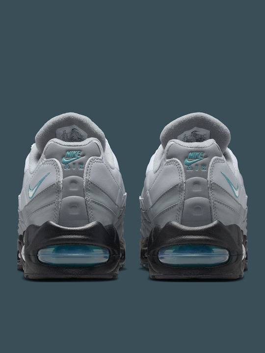 Air Max 95 Big Bubble Herren-Sneakers Cool Grey Mineral Teal
