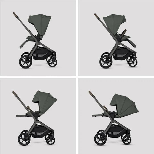 Breez Reversible Baby Stroller Suitable for Newborn Pewter 10.5kg