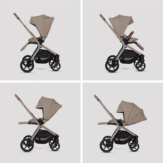 Breez Reversible 2 in 1 Stroller Suitable for Newborn Champagne 10.5kg SX2349.CP-DUO