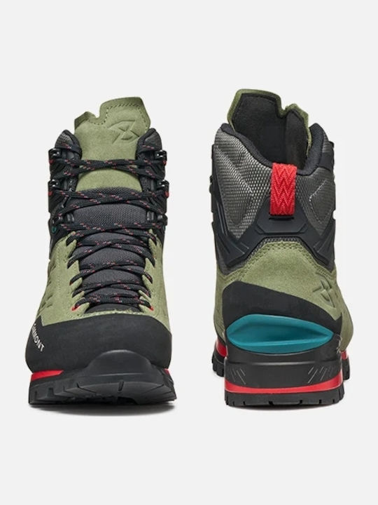 Garmont Ascent Men's Waterproof Hiking Boots with Gore-Tex Membrane Green