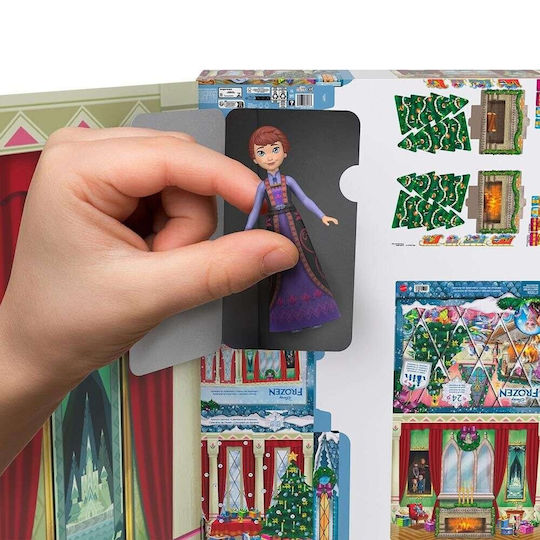 Mattel Адвент календар с малки кукли Frozen