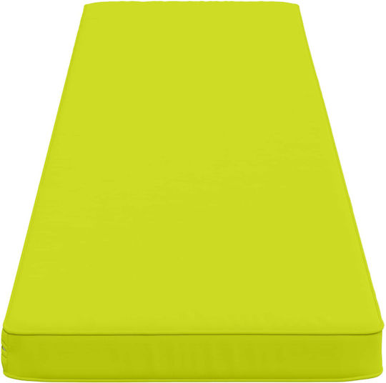 vidaXL Garden Bench Cushion Green 2 pcs 40x200 cm