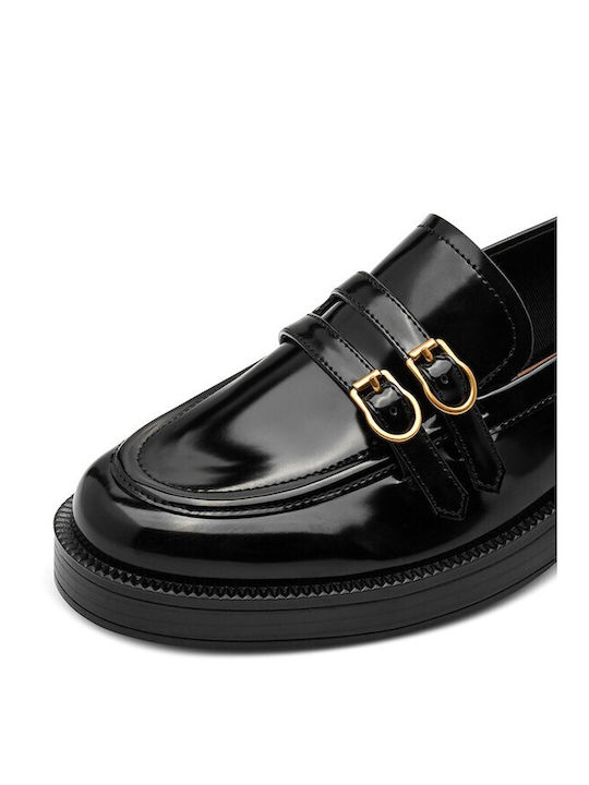 Damen Loafers in Schwarz Farbe