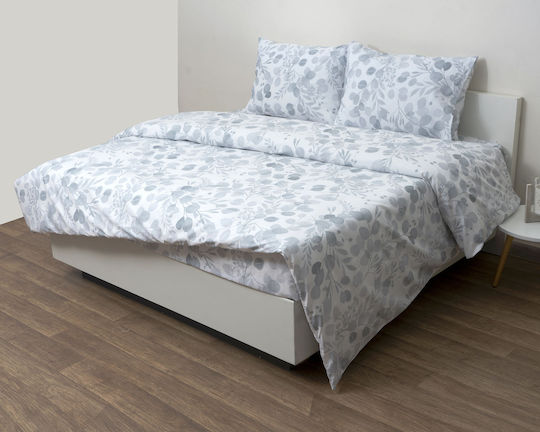 Viopros Σετ Ημίδιπλο 3τμχ 120x200+25εκ. με Λάστιχο Γκρι Viopros Σετ Ημίδιπλο 3τμχ 120x200+25εκ. με Λάστιχο Γκρι