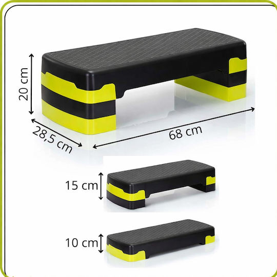 Aerobic Stepper με Ρυθμιζόμενο Ύψος