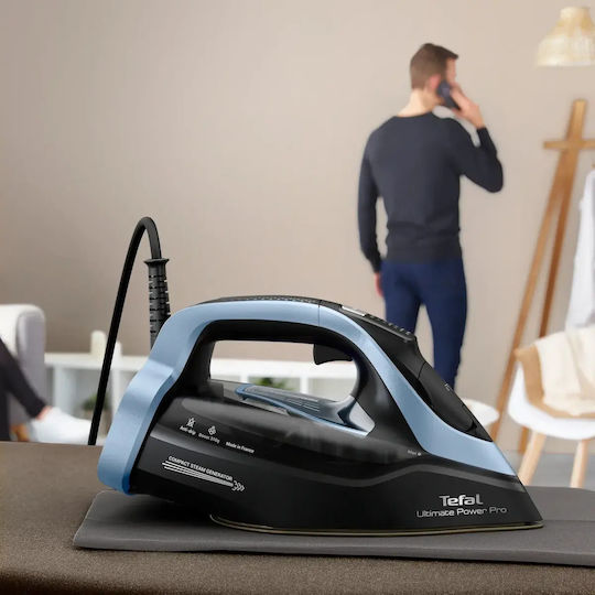 Tefal Ultimate Power Pro Σίδερο Ατμού 3200W με Συνεχόμενη Παροχή Ατμού 85gr/min