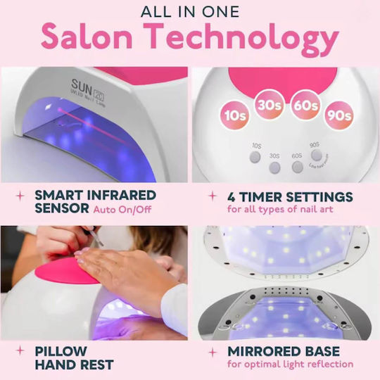 UV / LED Nail Polish Curing Lamp 48W White