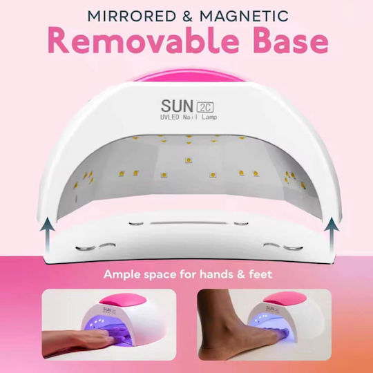 UV / LED Nail Polish Curing Lamp 48W White