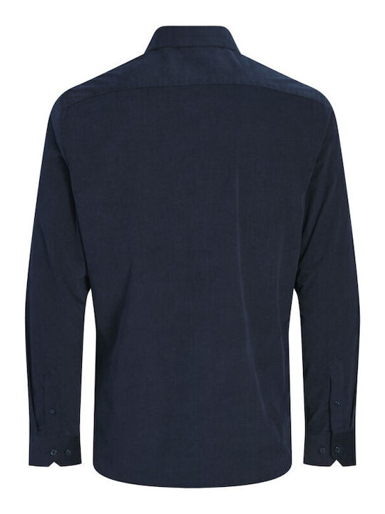 Jprblaparker Cămașă din Catifea Raiată cu Mâneci Lungi Night Sky