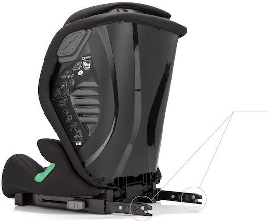 SK2000I Детско Столче за Кола i-Размер с Isofix Black / Grey