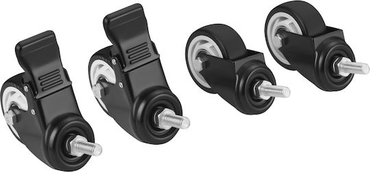 Kraft & Dele KD3640 Räder mit Bremse 4 Stück
