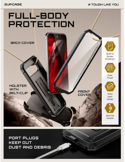 Supcase Unicorn Beetle Pro Silicone Back Cover Black (Google Pixel 11 Pro XL)