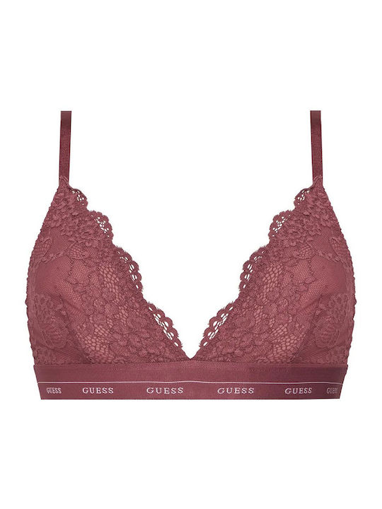 Guess Jane Triangle Εσωρουχο Γυναικειο O4yc00pz01c-g4u9 Darkpink