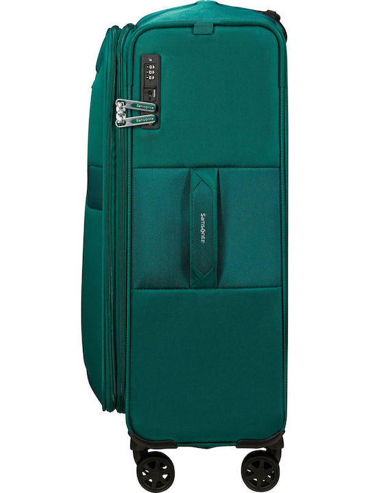 Samsonite Urbify Μεσαία Βαλίτσα Ταξιδίου Pine Green με 4 Ρόδες Ύψους 68εκ.