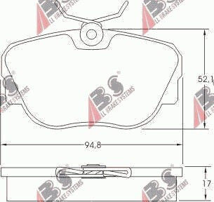 Brake Pads Bmw 3 E30 82-93 21173.17.0