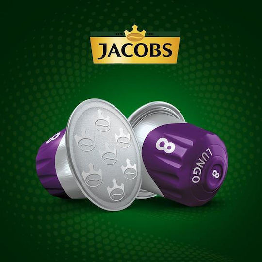 Jacobs JACOBS Lungo Intenso Kάψουλες Συμβατές Με Μηχανές Nespresso* 10τεμ