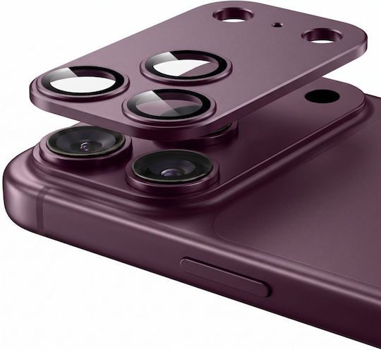 Osłona Aparatu Tech-protect Camfull Fit+ Iphone 18 Pro Burgundy 5906302399505
