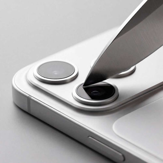 Tech-Protect Camfull Fit+ Защита на Камерата от Закалено Стъкло Сребриста за iPhone 18 Pro Max