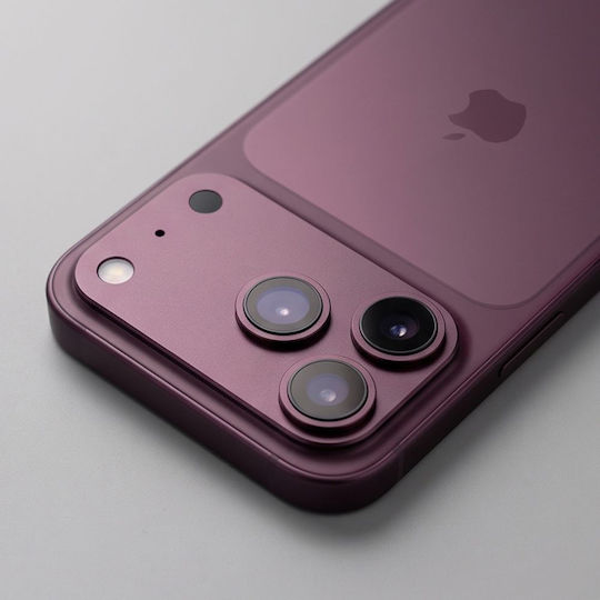 Osłona Aparatu Tech-protect Camfull Fit+ Iphone 18 Pro Burgundy 5906302399505